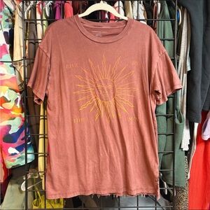 American Eagle graphic sun oversized t-shirt